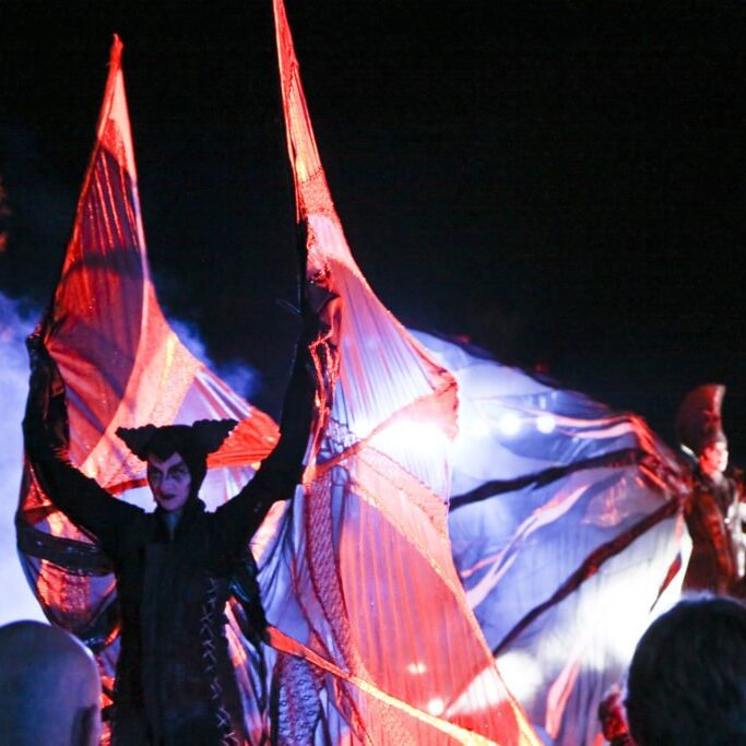 Close-Act Theatre makes street-theatre spectacles for festivals and events. With stilts, mobile objects and beautiful costumes we create an imaginary world for you to enjoy. Le théâtre Close-Act crée des spectacles de théâtre de rue pour les festivals et les événements. Avec des échasses, des objets mobiles et de beaux costumes, nous créons un monde imaginaire dont vous pourrez profiter. Close-Act Theatre hace espectáculos de teatro callejero para festivales y eventos. Con zancos, objetos móviles y hermosos trajes, creamos un mundo imaginario para que disfrutes.